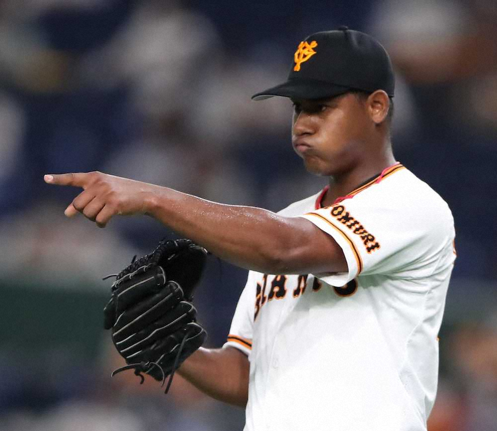 【画像・写真】巨人・メルセデス　6回3失点力投も3勝目ならず　2回以降は無失点「最低限の仕事できた」