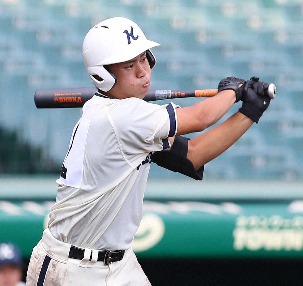 【画像・写真】倉敷商が仙台育英に快勝　打線つながり12安打6得点　2番手・永野が好救援