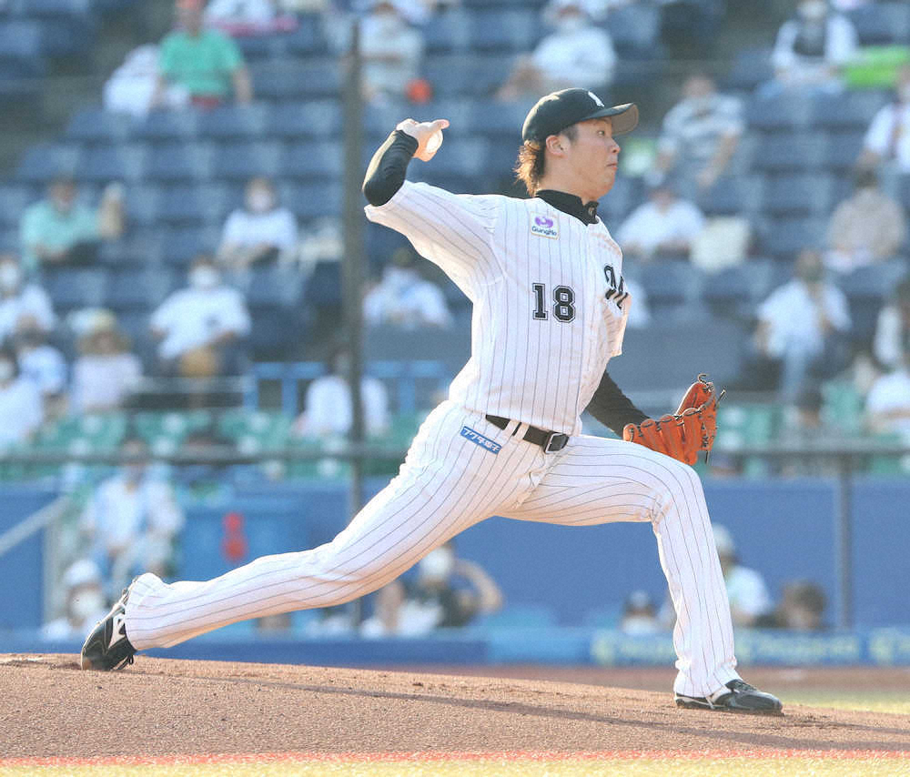 【画像・写真】ロッテ・二木　粘投7回4失点も黒星　4回被弾を悔やむ「初回の1点だけで粘れていれば」