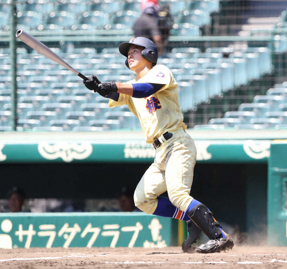 【画像・写真】星稜・内山　4打数無安打に落胆…雪辱は後輩に託す「甲子園で履正社に勝ってほしい」