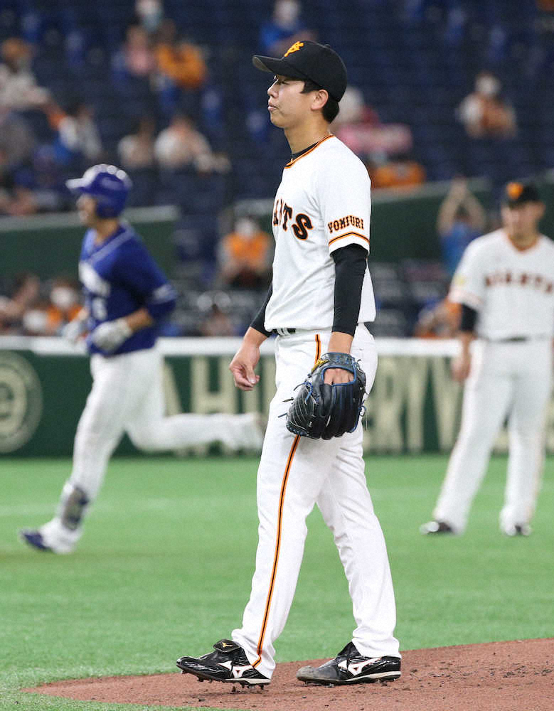 【画像・写真】巨人・畠、6回4失点で2年ぶり白星ならず　5回の4連打は「変化球が高めに抜けてしまいました」