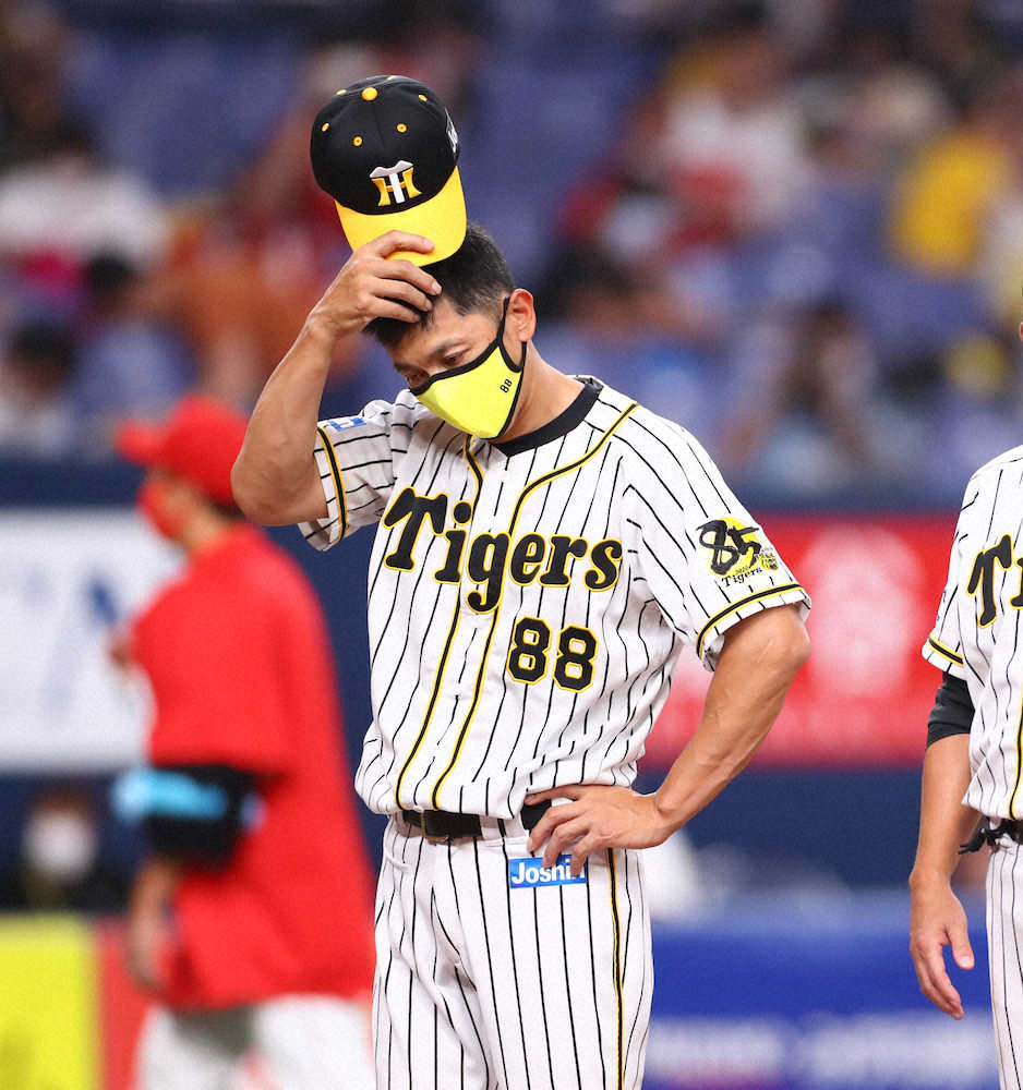 【画像・写真】阪神・矢野監督　早め継投策が裏目「アキには申し訳ない」、中継ぎ転向の岩貞は「チームに大きなプラス」