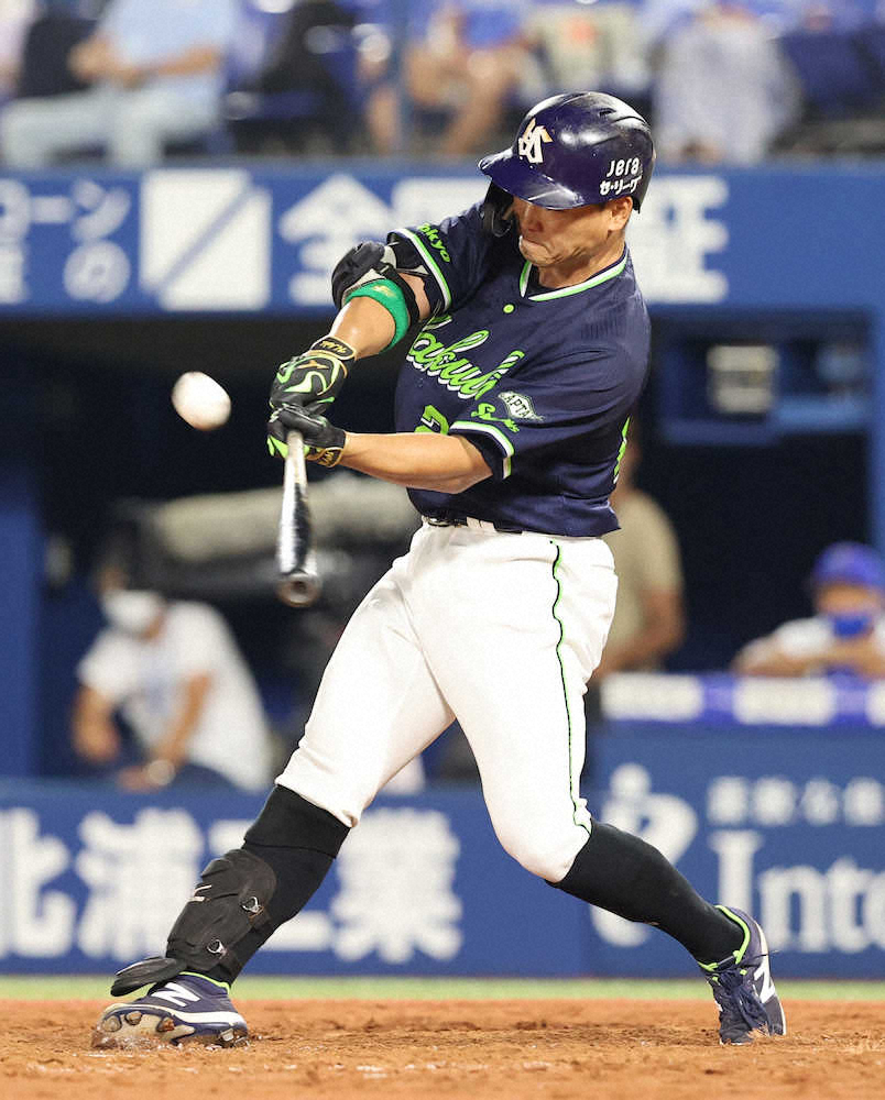 【画像・写真】ヤクルト・青木　日米通算150号V弾！自画自賛の一発「良いスイングができた」