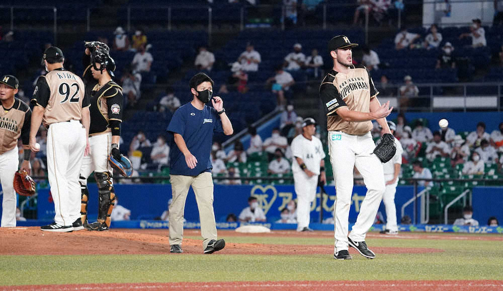 【画像・写真】日本ハム　接戦落とし5カードぶり負け越し　足でかき回されバーヘイゲン5回KO