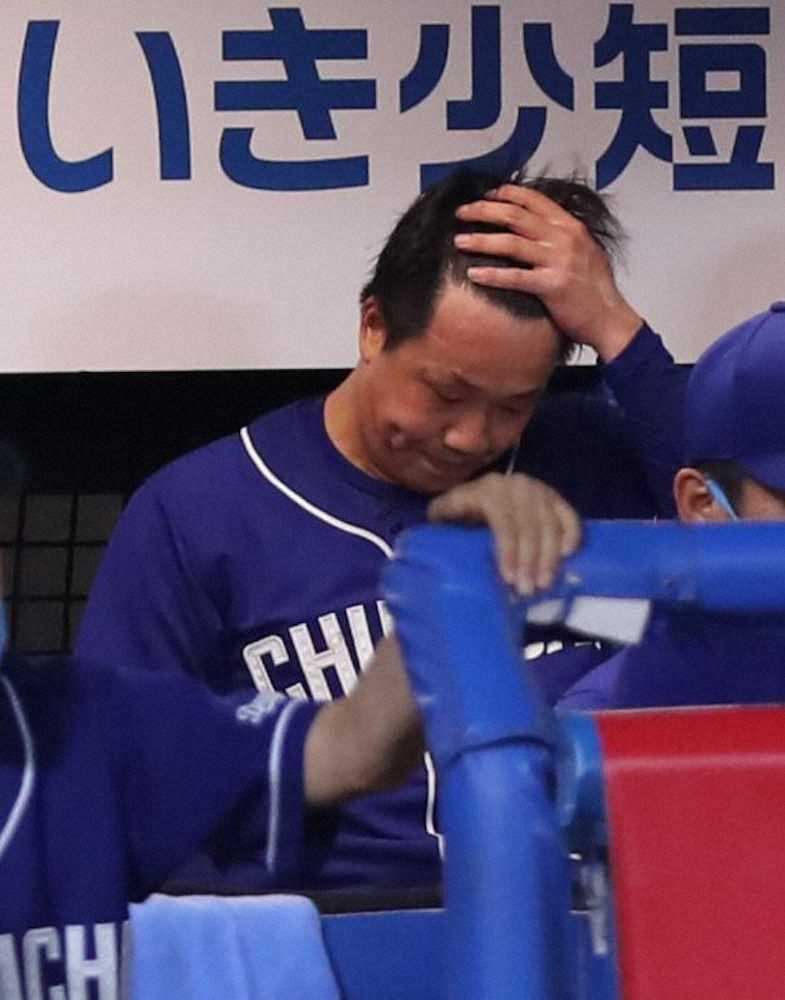 【画像・写真】中日　投手陣が散々　柳はプロ初の3被弾　岡田も3失点　浜田達は2球で危険球退場