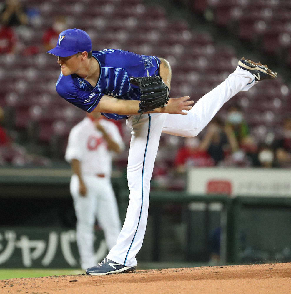 【画像・写真】DeNA・ピープルズ、来日4戦目で初勝利!“和の心”で5回1失点、チーム救った