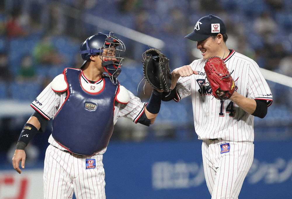 【画像・写真】ヤクルト・中村、2カ月遅れ“開幕戦”で好リード＆マルチ!チームは3位浮上
