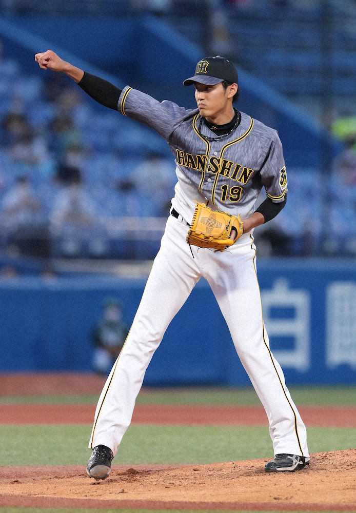 【画像・写真】藤浪はミスも絡んで2失点　満塁のピンチは踏ん張る