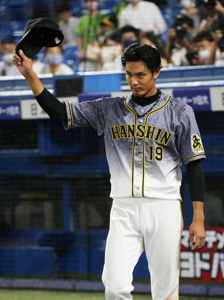 【画像・写真】阪神・藤浪　昨年0勝、今年はコロナ感染に練習遅刻で2軍…5試合目の勝利に「苦しいことばかりだった」