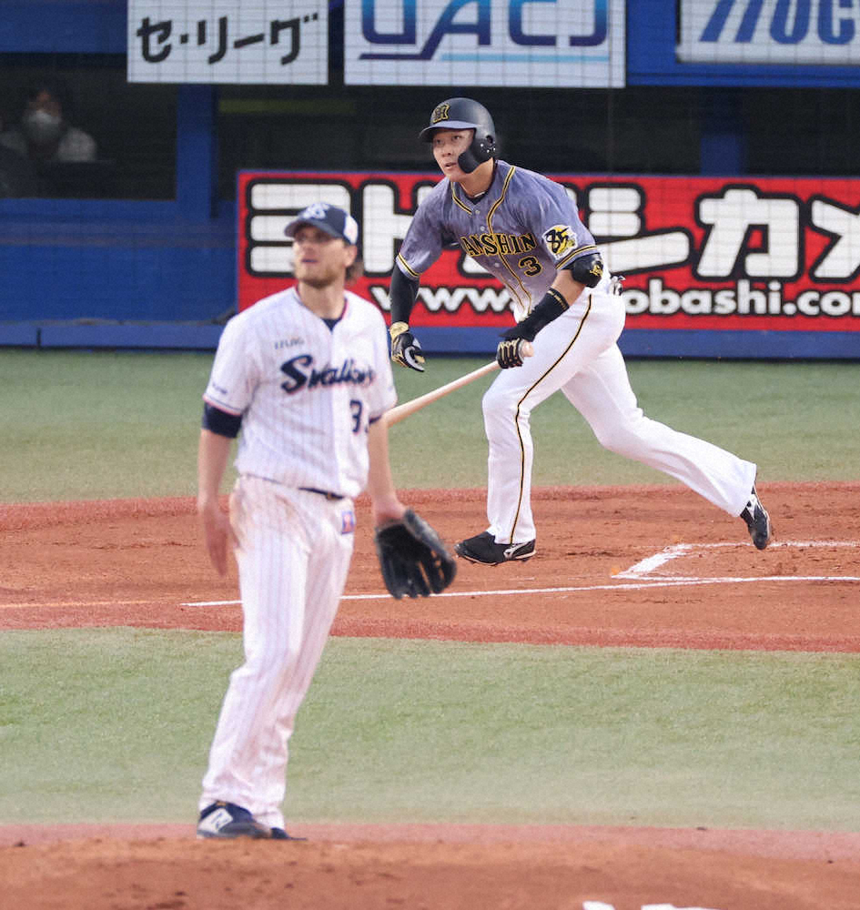 【画像・写真】阪神　5番・大山の3ランで先制　新外国人クックから