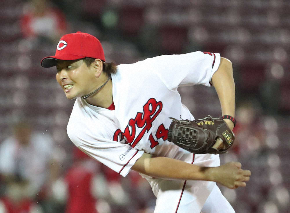 【画像・写真】広島・大瀬良　満塁ピンチで岡本三振斬り！本拠ファンに感謝「『一人じゃないんだ』と勇気をもらった」