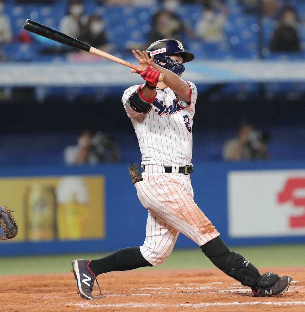 【画像・写真】ヤクルト　村上10号＆青木満弾も追いつかず　高津監督前向き「明日につながる」