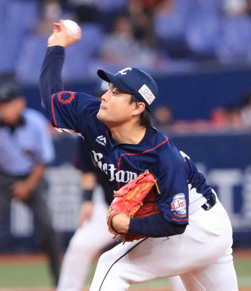 【画像・写真】西武・松本　5回1失点の好投も今季2勝目スルリ　2番手・宮川が同点打浴びる