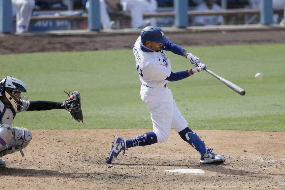 【画像・写真】ドジャース猛爆　ロッキーズ戦で7本塁打　ここ12戦で11勝目