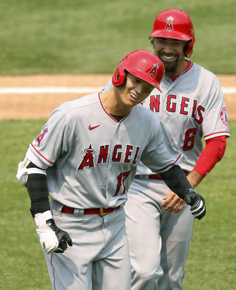 【画像・写真】エンゼルス・大谷　試行錯誤の一発！「すり足」で22打席ぶり5号3ラン