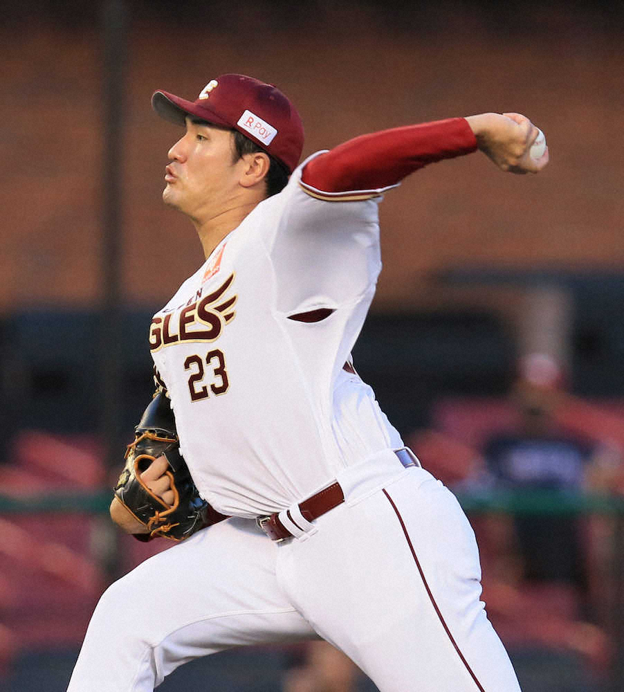 【画像・写真】楽天・弓削　自己最短1回1/3、3失点でKO　前回9失点の雪辱ならず「何かをもっと大きく変えないと」