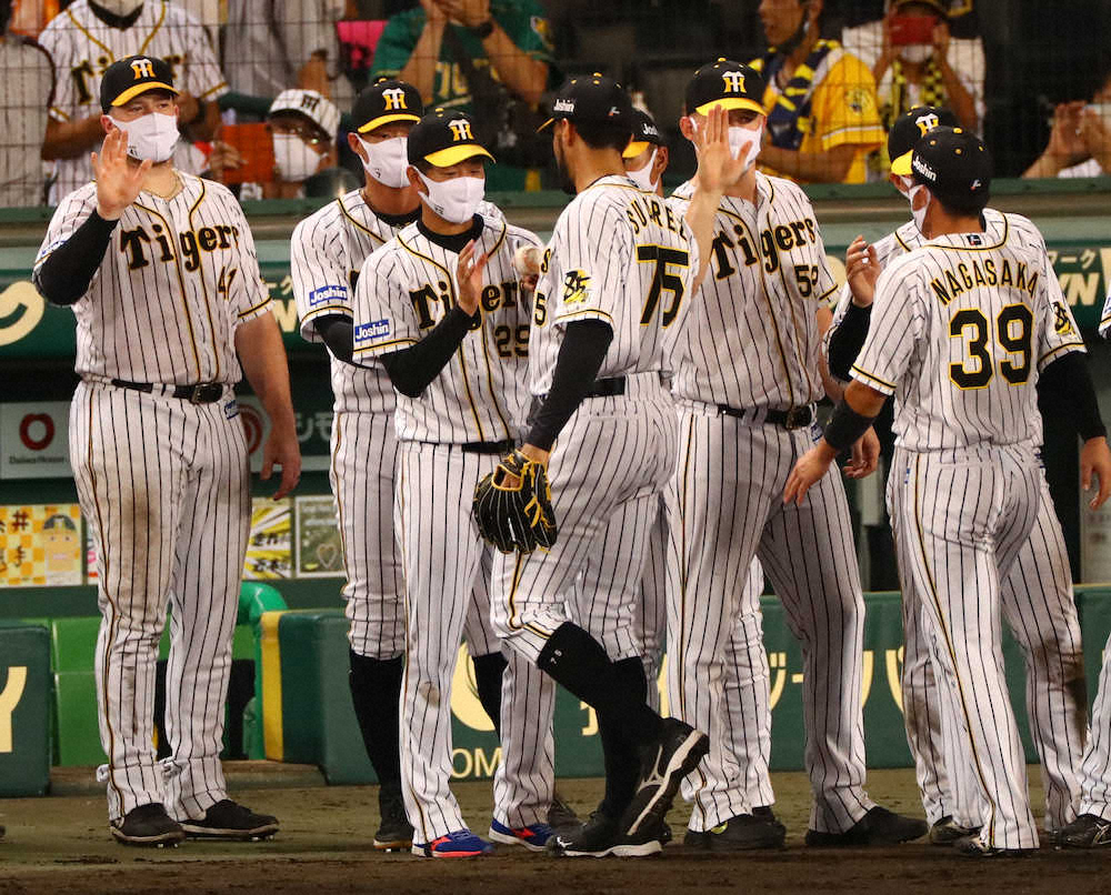 【画像・写真】阪神投打かみ合い3位・中日とゲーム差なし　先発・高橋が8回1失点好投