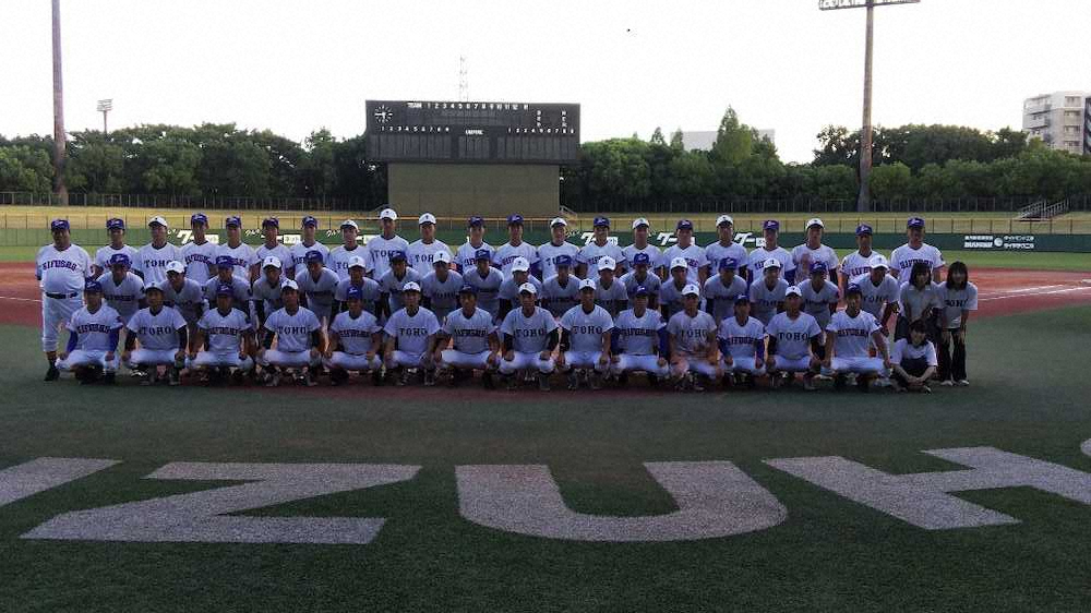 【画像・写真】東邦VS県岐阜商　3年生が引退試合　鍛治舎監督「集大成として全力プレーを」