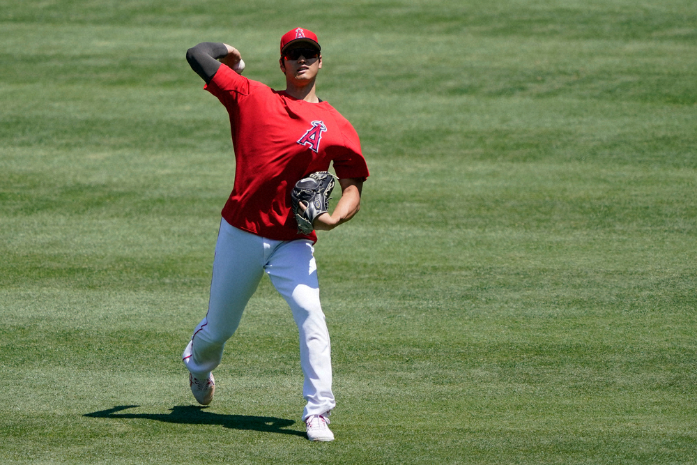 【画像・写真】エンゼルスの大谷（AP）