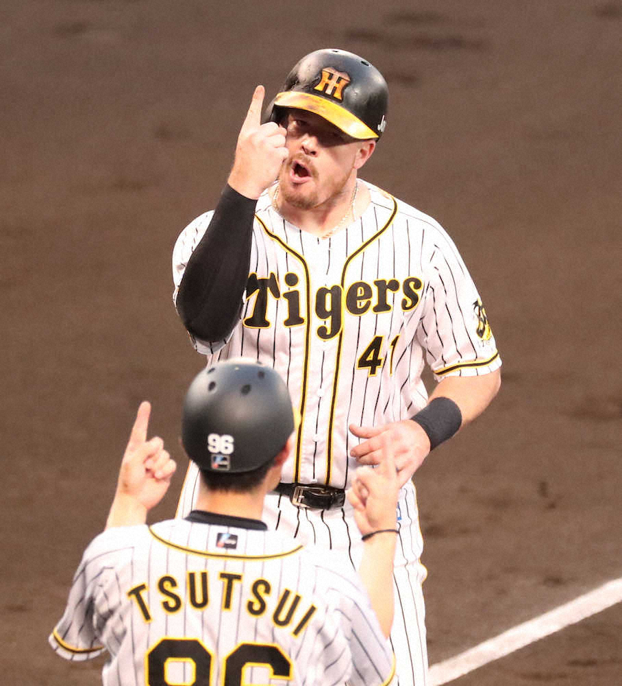 【画像・写真】“驚がくパワー”阪神・ボーア　今季3度目の2戦連発&今季2度目の1試合2発「気分は最高」