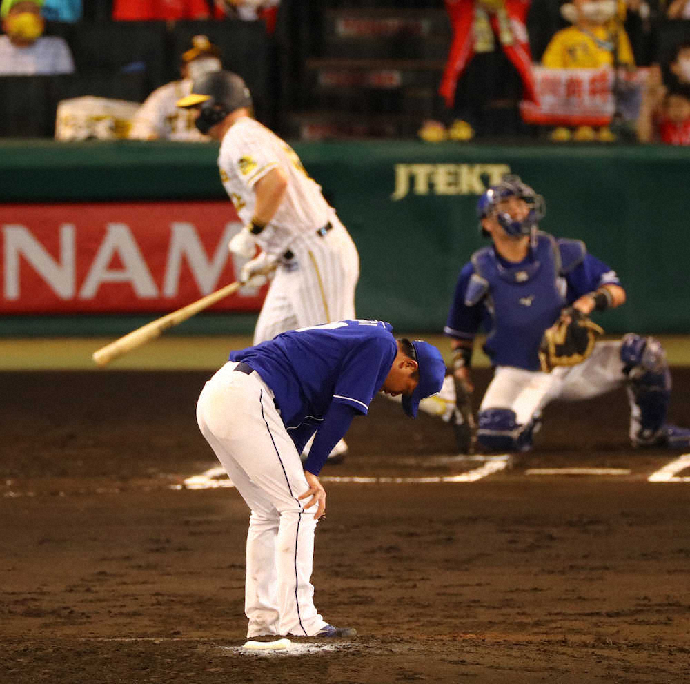 【画像・写真】中日　カード全敗でリーグ最速30敗　甲子園は6戦6敗