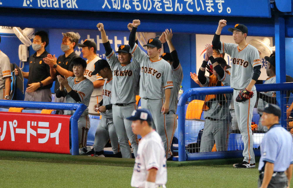 【画像・写真】巨人・戸郷　ヤクルト下しセ全5球団から勝利!5回4安打無失点で7勝目　8月負けなし4連勝