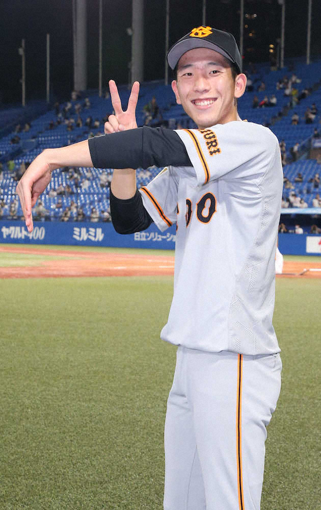 【画像・写真】巨人・戸郷「銀さん信じて」粘って粘って7勝目　ファンにも感謝「苦しい場面で声援聞こえた」