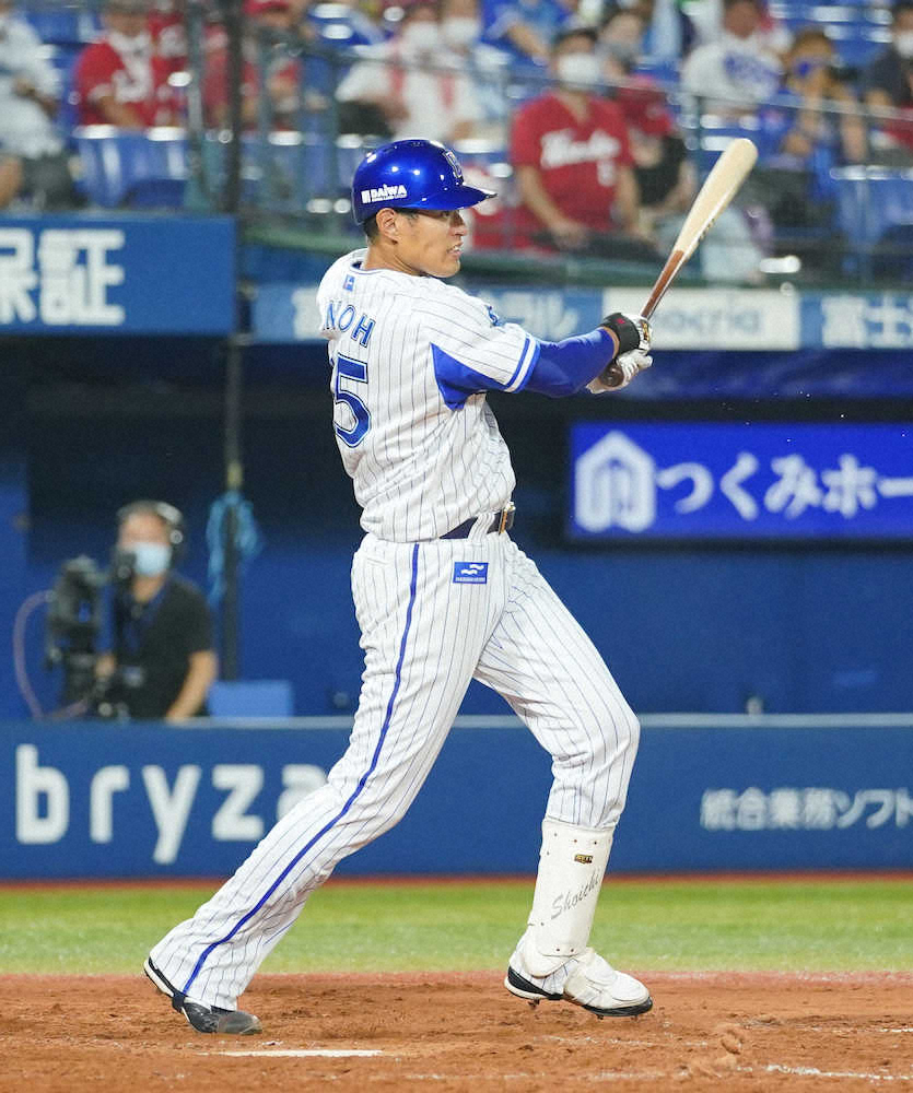 【画像・写真】DeNA・井納が投打のヒーロー　4回に決勝2点タイムリー＆6回途中2失点で5勝目
