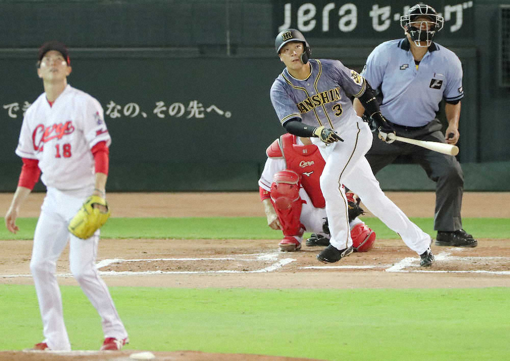 【画像・写真】阪神「森下キラー」大山の一発で反撃