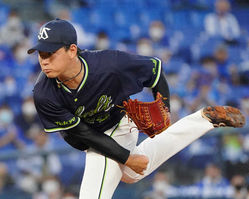 【画像・写真】ヤクルト4連敗　吉田喜、粘投6回2失点も四球からの失点悔やむ