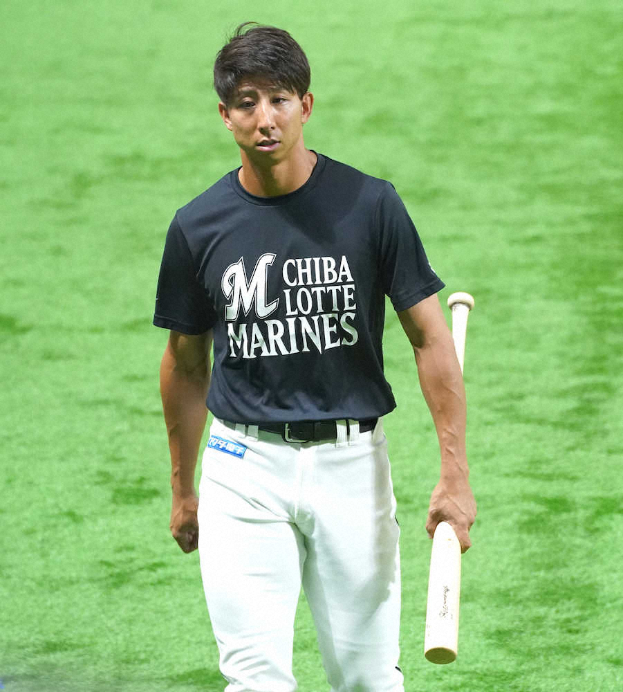 【画像・写真】ロッテ・福田秀　右恥骨筋損傷で登録抹消　全治1～2週間の見込み