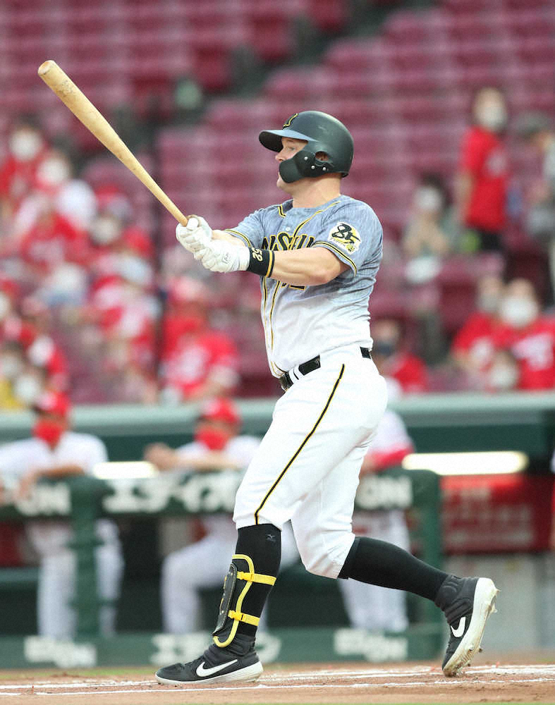 【画像・写真】阪神　“得点圏の鬼”サンズの12号3ランで先制