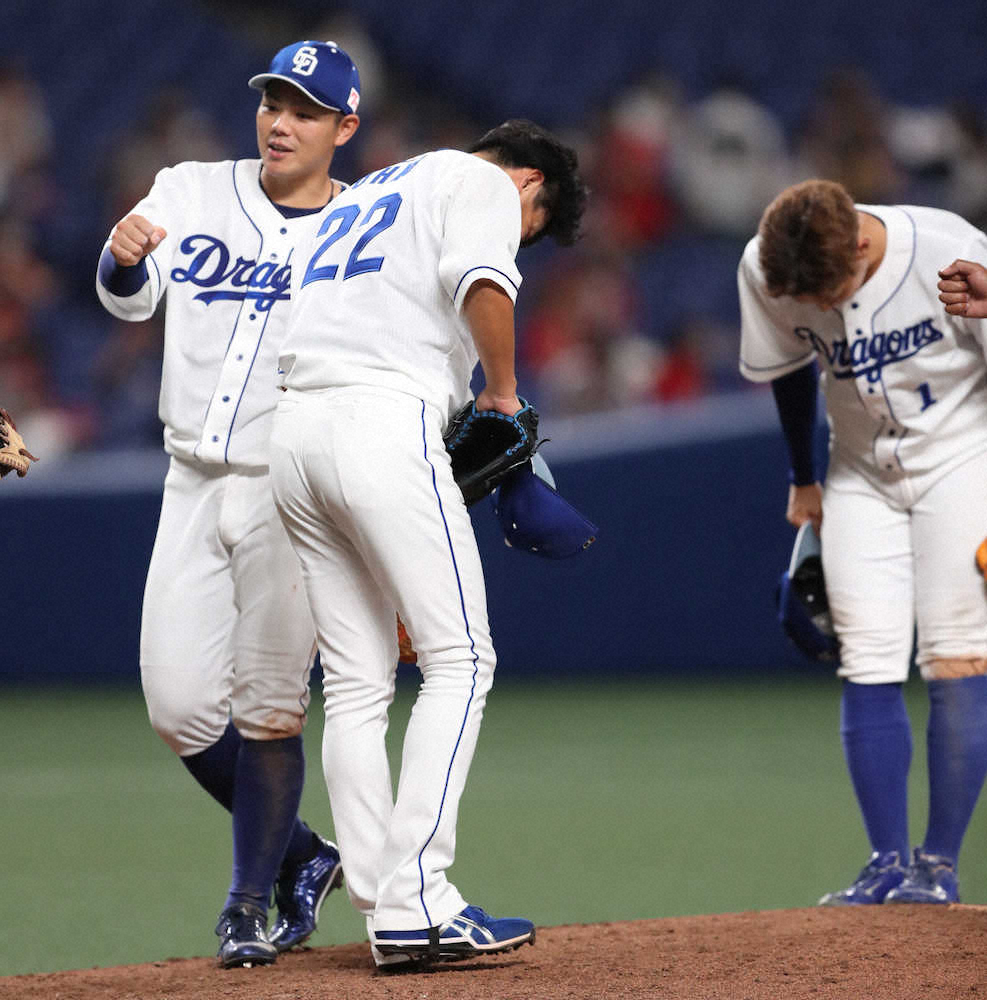 【画像・写真】中日　大野雄　球団記録タイの5試合連続完投勝利を完封で達成