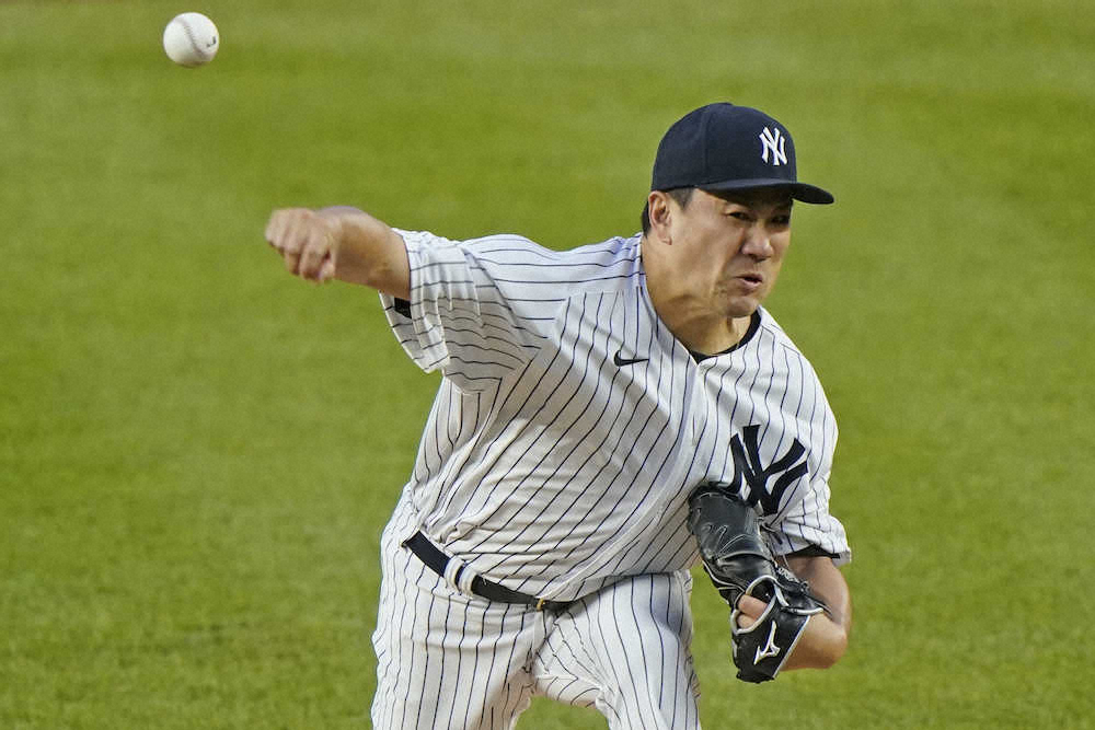 【画像・写真】マー君、今季初勝利の権利　6回3安打2失点、7奪三振！同点2ラン被弾も味方打線勝ち越し