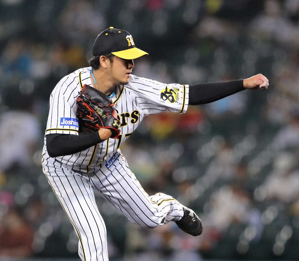 【画像・写真】阪神・岩貞　「球児さんと一緒にブルペンの時間を」　開幕前にもらった助言が財産