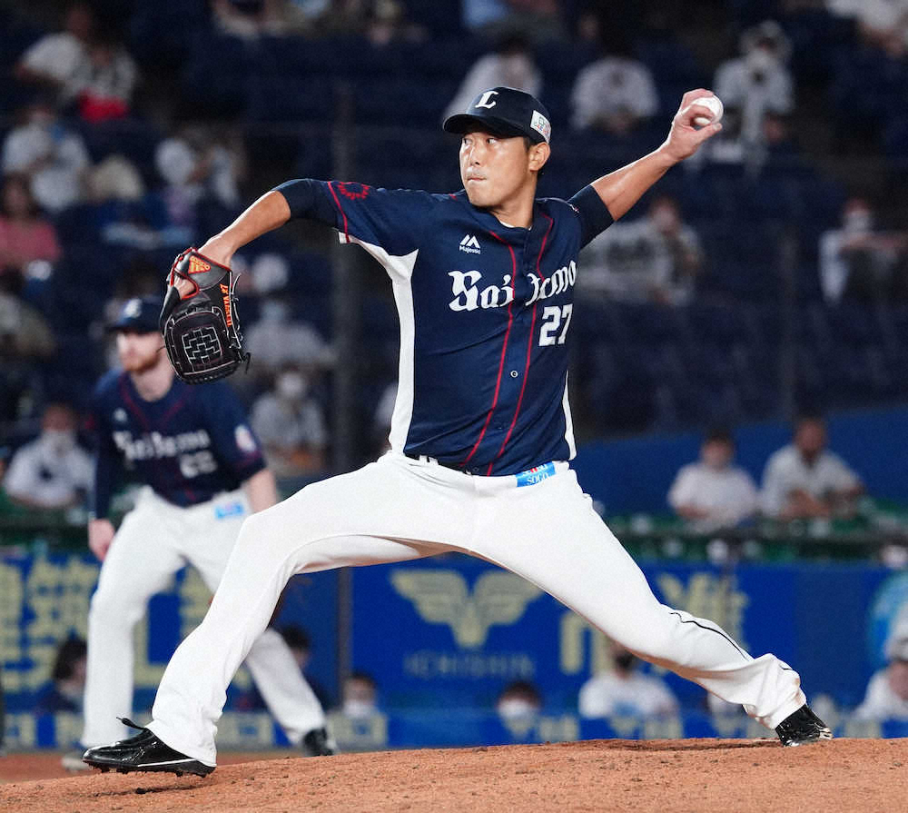 【画像・写真】西武・内海　両足つっても5回無失点力投で勝利投手の権利「粘り強く投げることができた」