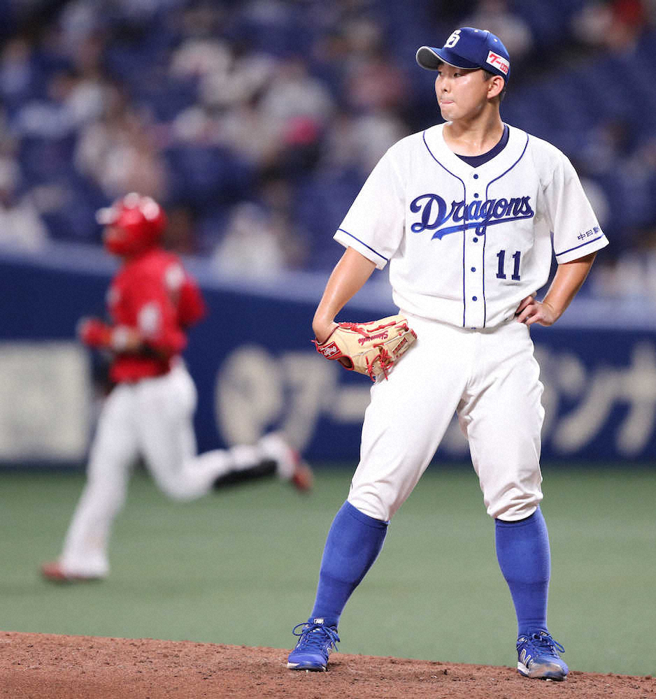 【画像・写真】中日　本拠地連勝8でストップ　3被弾6失点の小笠原は2軍落ち濃厚