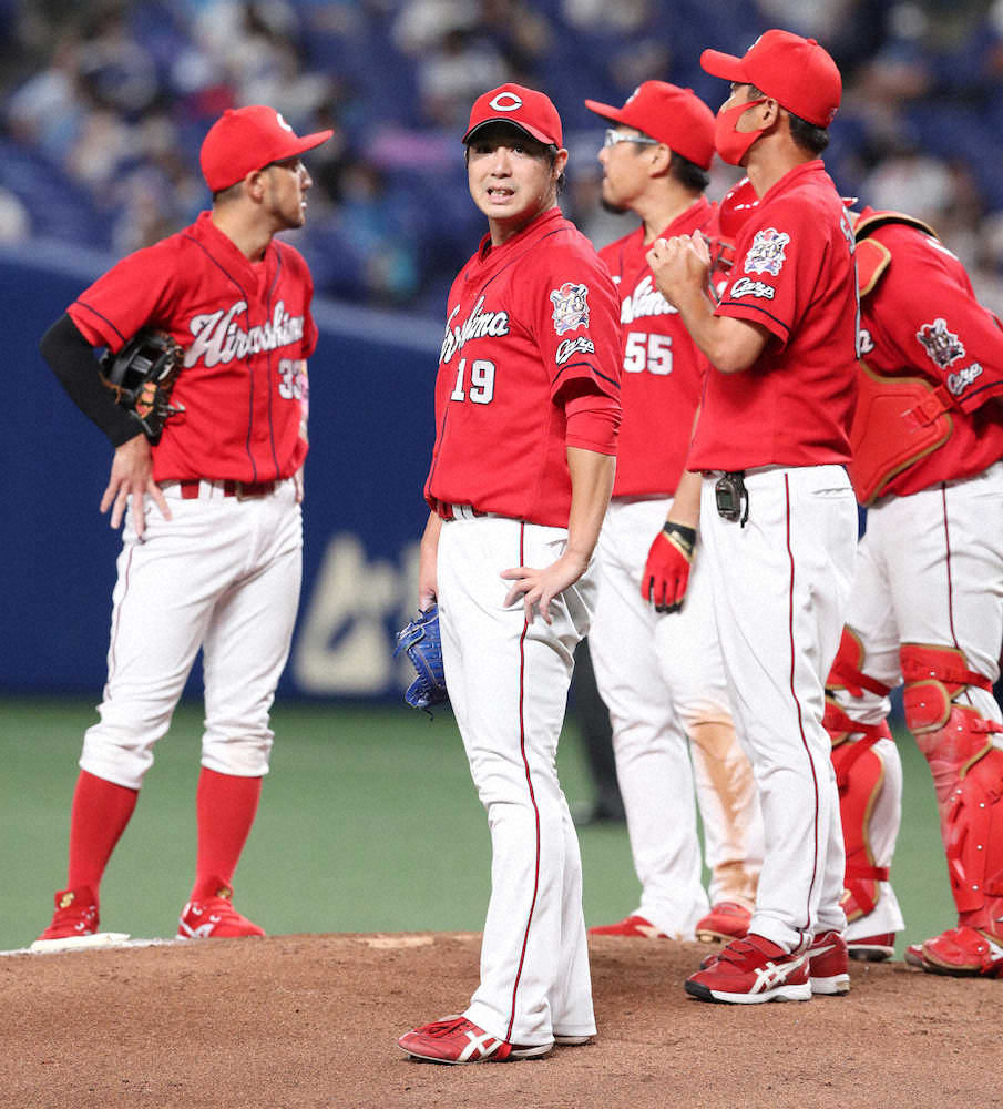 【画像・写真】広島・野村　ヒヤヒヤの4勝目　6回に急転、佐々岡監督「もうひと踏ん張り」