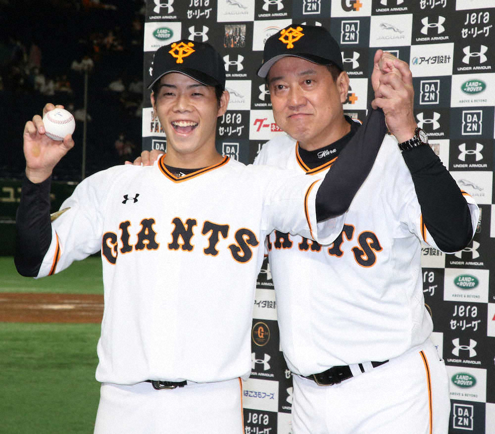 【画像・写真】巨人・松原　プロ1号!大の“ベイ党”が10点着火特大3ラン　原監督も称賛「偶然でなく必然」