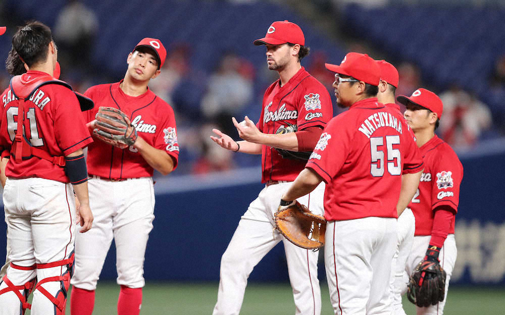 【画像・写真】広島　K・ジョンソン　7連敗は球団助っ人初の屈辱　「初回」と「制球力」の課題修正できず