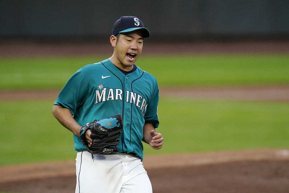【画像・写真】雄星　6回2安打1失点、2試合連続無四球の好投　2勝目の権利持って降板