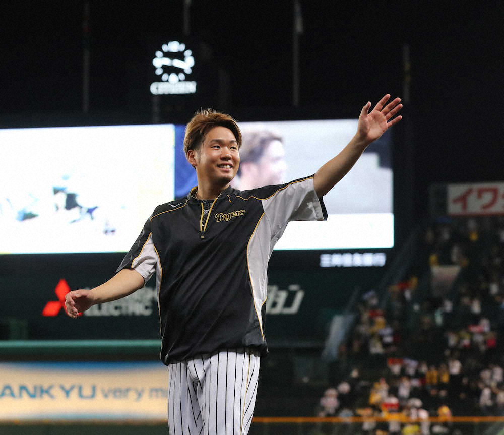 【画像・写真】阪神・西勇　11度目挑戦で初のG斬り　球児の発言で感化「すごく大事と認識した」