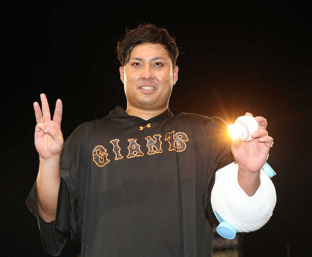 【画像・写真】巨人・今村「恩返し」の好投で3勝目　阿部2軍監督に「成長した姿を少しは見せられた」