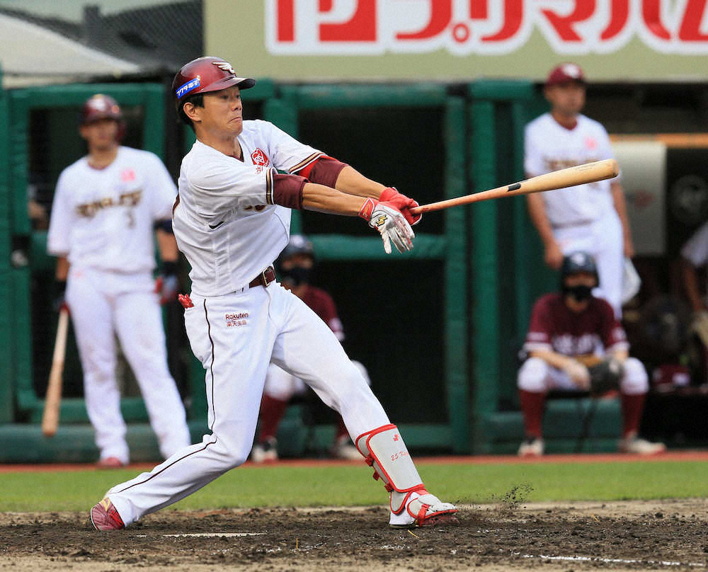 【画像・写真】楽天・田中　初の右で2発！負傷でスイッチ一時封印も「収穫」　5カードぶり勝ち越しに貢献