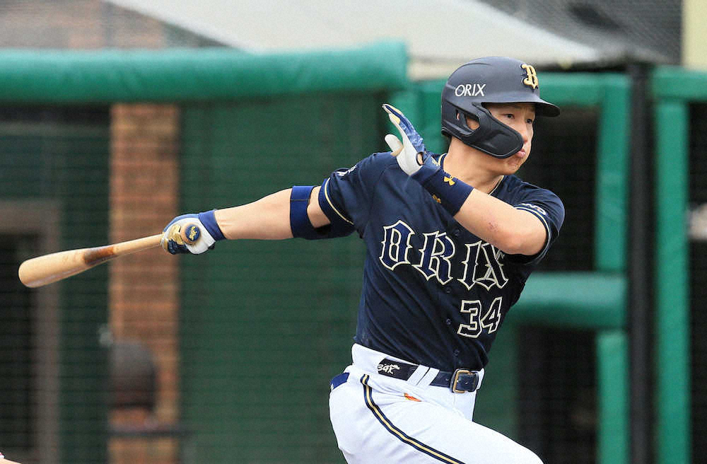 【画像・写真】オリックス・吉田正　イチローに並んだ23試合連続安打「光栄なこと」