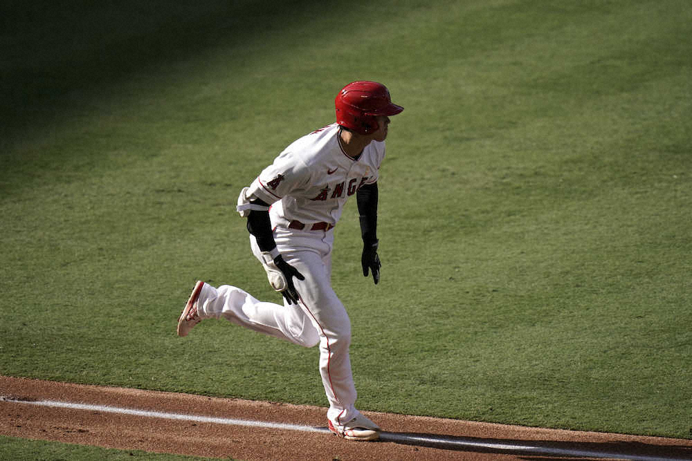 【画像・写真】大谷、先制左前適時打含む3打数1安打1四球、チームは連日のサヨナラ勝ち