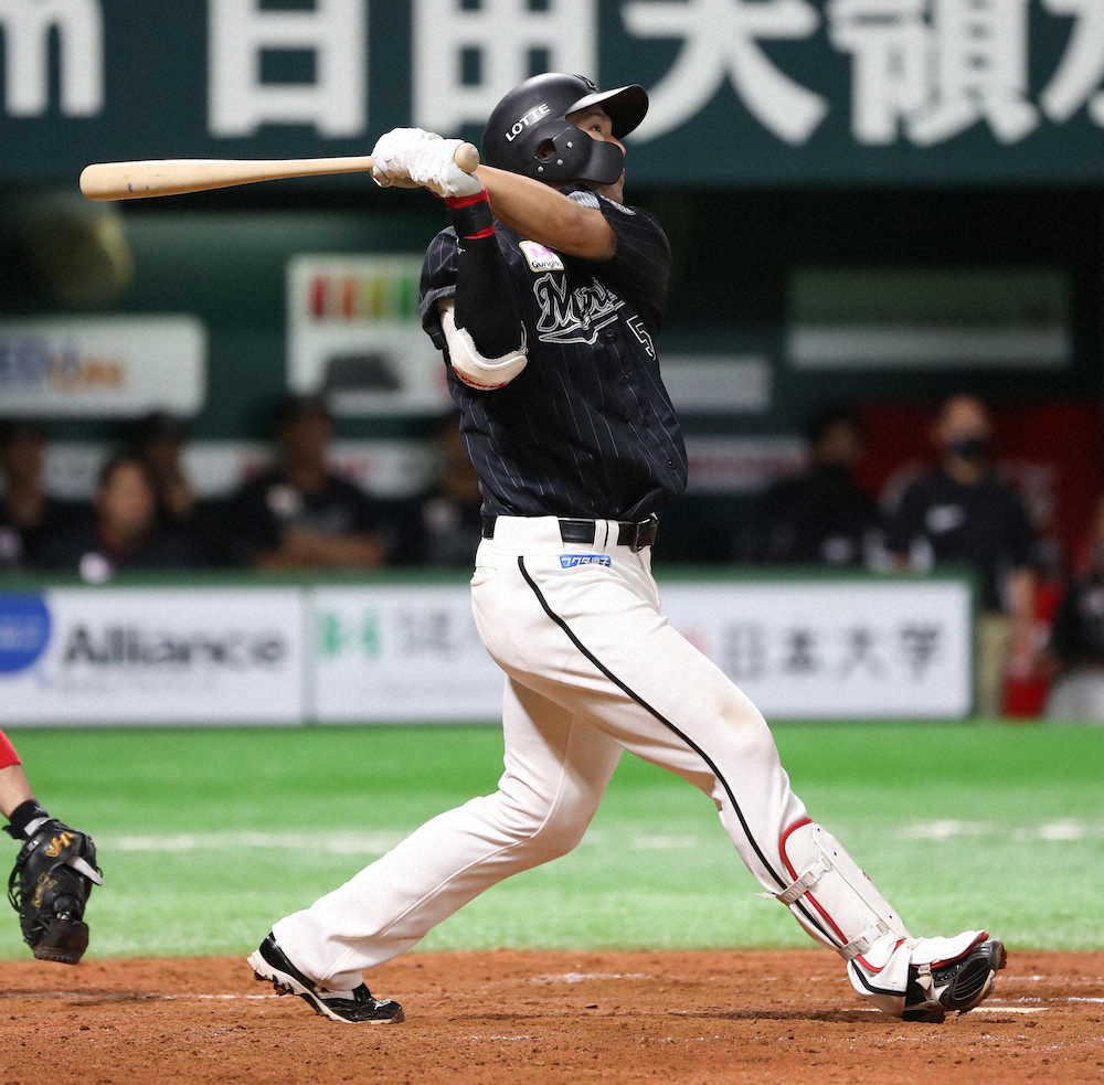 【画像・写真】ロッテ　首位攻防戦3連勝！ソフトバンクに0・5差肉薄　加藤V打、二木が3勝目