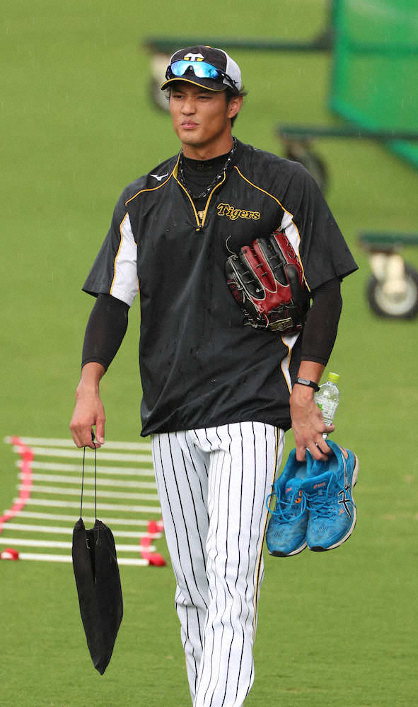 【画像・写真】阪神　前夜11失点の藤浪が甲子園練習に参加　次回も1軍で起用か