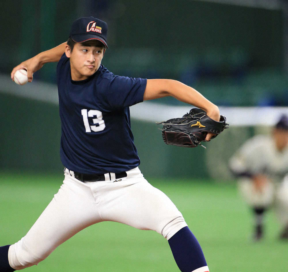 【画像・写真】浦和学院・美又　自己最速タイ148キロ4K「しっかり全力投球できた」