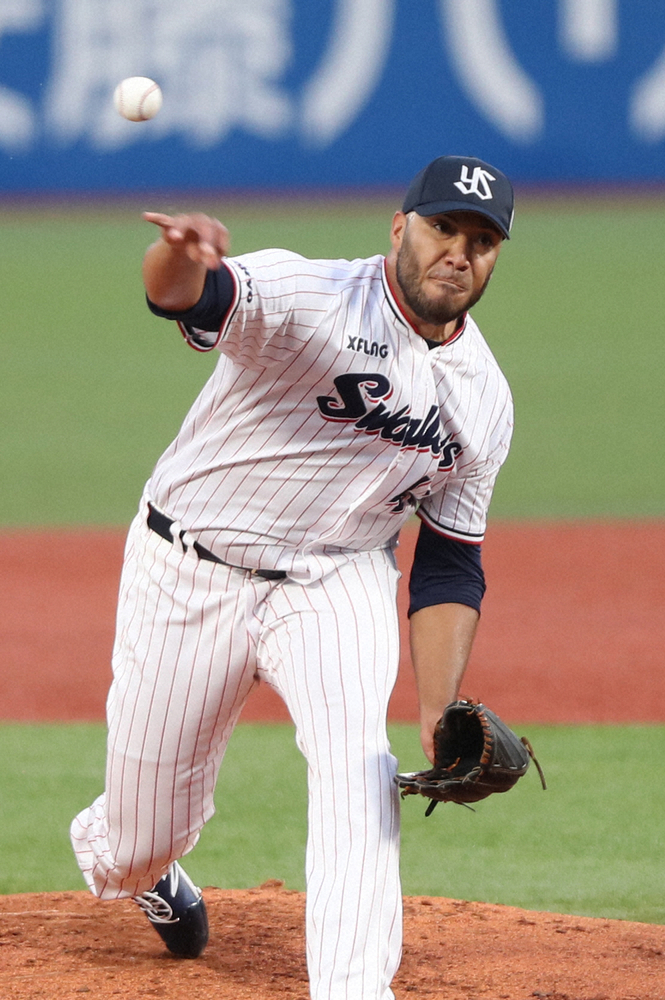 【画像・写真】ヤクルト・スアレス　1軍合流、11日からの巨人3連戦で先発へ